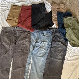 Lot of designer mens denim 9 items Paige, 7 Seven for all Mankind, AG